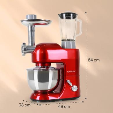 Klarstein "Lucia 3-in-1" virtuvės kombainas 2000 w-2