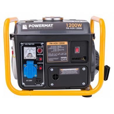 Benzininis elektros generatorius Powermat 1200W-1
