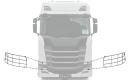 SCANIA S R PRIEKINIŲ ŽIBINTŲ APSAUGINIS TINKLAS DEŠINĖS KAIRĖS-2