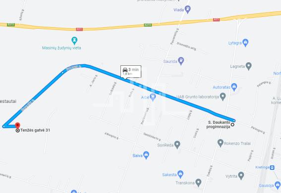Parduodamas sklypas Tenžės g. 15 arų, Kretinga, iki miesto centro ~ 4km-2