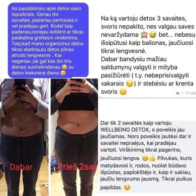 Maisto papildas "WELLBEING DETOX-2