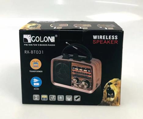 Radijo imtuvas Golon RX-BT031-1