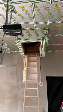 Šilti palėpės laiptai Extrem 70x120cm; 60x120cm; 55x114cm (yra vietoje). GREITAS PRISTATYMAS-1