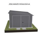 Akcija! Garažas 4x5- nemokamas pristatymas visoje Lietuvoje!-0