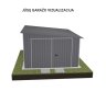 Akcija! Garažas 4x5- nemokamas pristatymas visoje Lietuvoje!-0