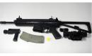 Pasunkintas Airsoft automatas G36 su reguliuojama optika ir prožektoriumi-1