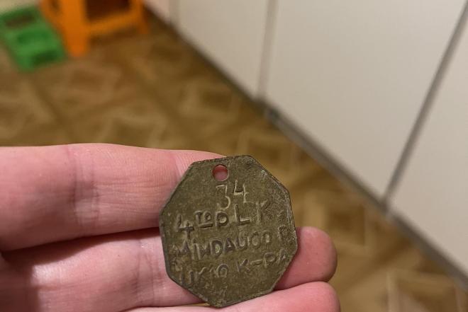 LK KAREIVIO ŽETONAS 4 TO D.L.K MINDAUGO P. RETENYBE-0
