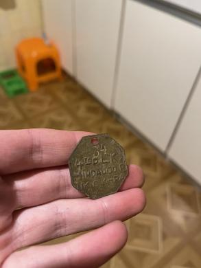 LK KAREIVIO ŽETONAS 4 TO D.L.K MINDAUGO P. RETENYBE-0