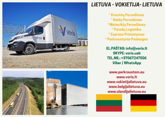 www.vokietijalietuva.eu / / Šeštadienį krovinių pervežimas iš / į Vokietijos / Vokietiją ( Germany ) VOKIETIJA - OLANDIJA - BELGIJA - LIETUVA * Krovinių Pervežimas * Baldų Pervežimas * Motociklų Pervežimas * Parodų Logistika * Express Pristatymas * Perkra-2