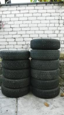 Padangos su ratlankiais R13-1