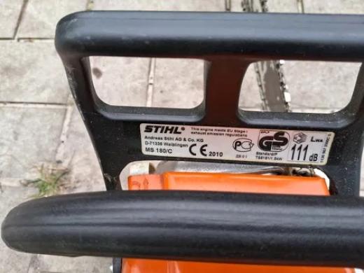 Benzininių pjūklų Stihl MS 180-4