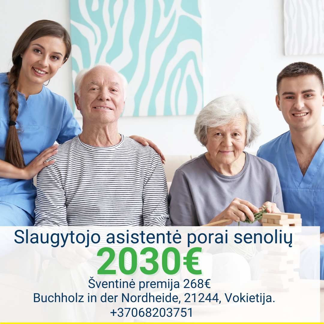 Slaugytojo asistentė porai senolių Vokietijoje-0