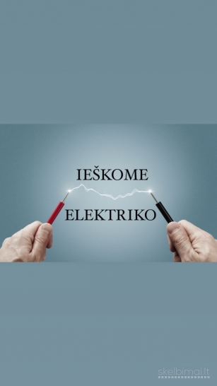 IEŠKOME ELEKTRIKO-0