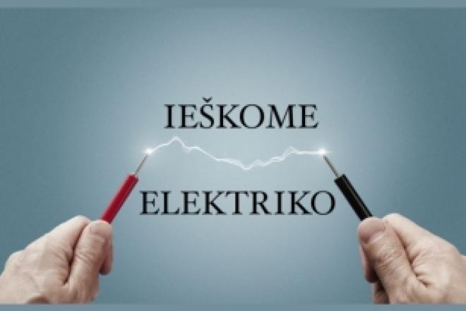 IEŠKOME ELEKTRIKO-0