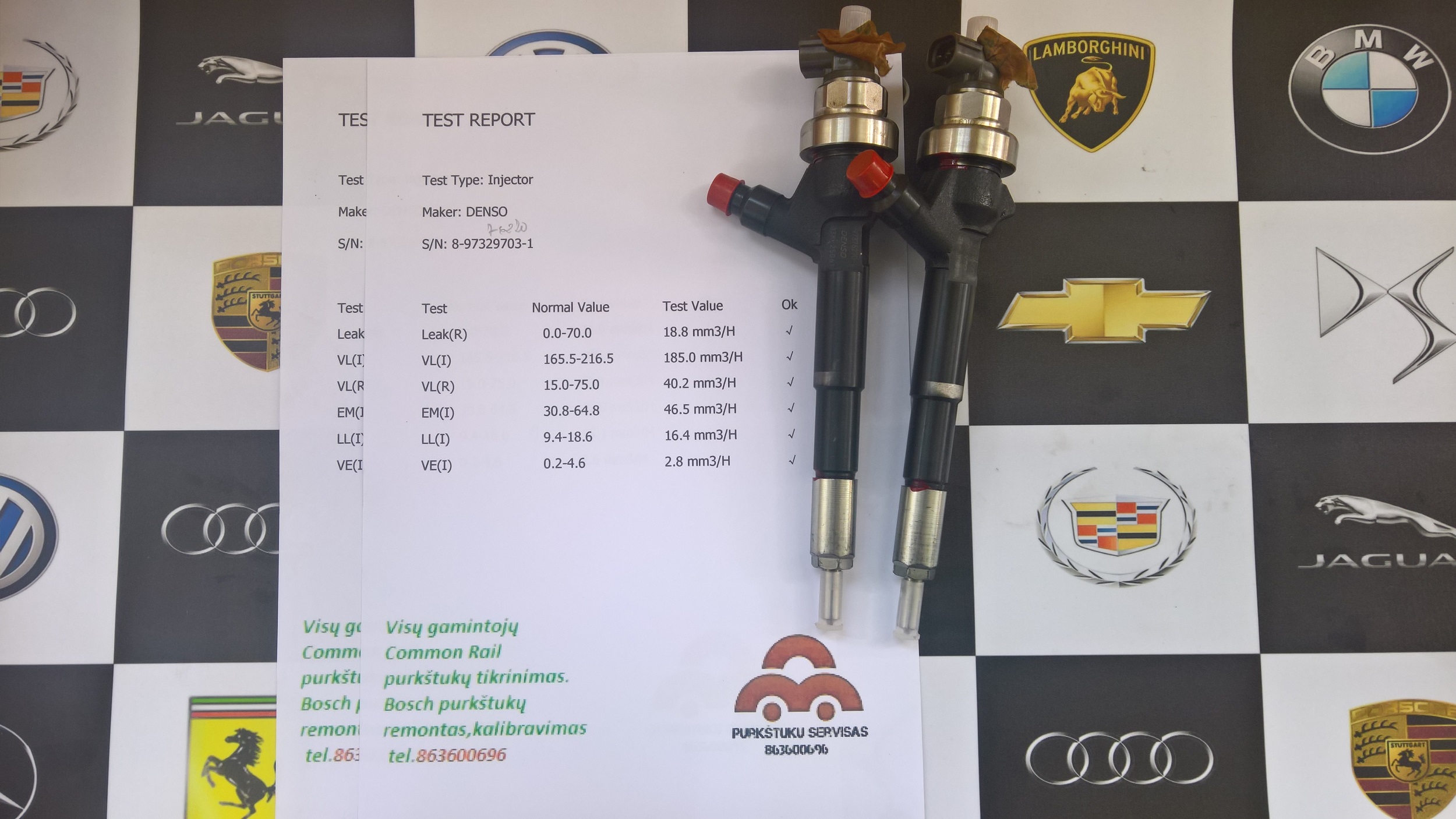 Kuro purkštukai Opel-Astra. 8-97376270-1-0