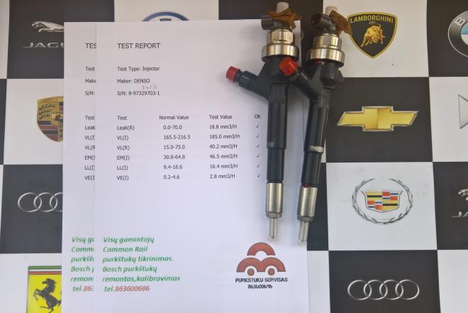 Kuro purkštukai Opel-Astra. 8-97376270-1-0