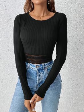 Crop top palaidinė ilgomis rankovėmis 55699-1