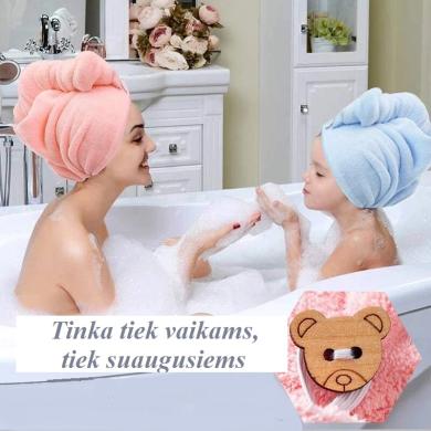 Turbanai, t.y. galvos rankšluosčiai. Minkštučiai, švelnūs, pastelinių spalvų-1