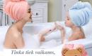 Turbanai, t.y. galvos rankšluosčiai. Minkštučiai, švelnūs, pastelinių spalvų-1