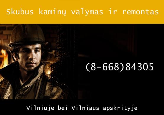 SKUBUS KAMINŲ VALYMAS, VILNIUS-0