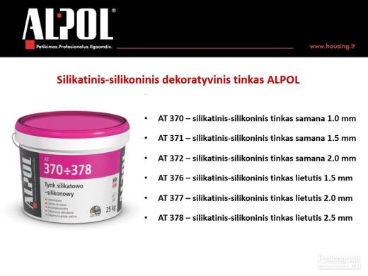 Fasado ir vidaus apdailos bei kitos statybinės medžiagos-1