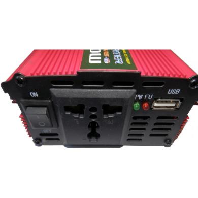 GALINGAS ĮTAMPOS KEITIKLIS - INVERTERIS 12V-220V, 500W-1