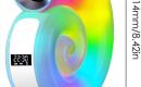 Garso kolonėlė su RGB apšvietimu ir laikrodžiu-1