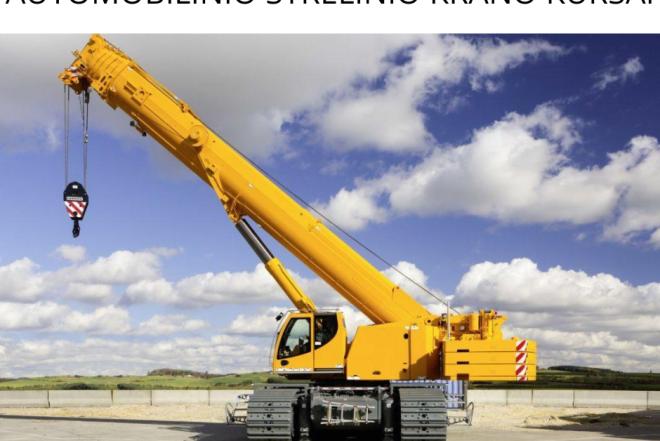 Automobilinio strėlinio krano operatoriaus modulinė profesinio mokymo programa-0