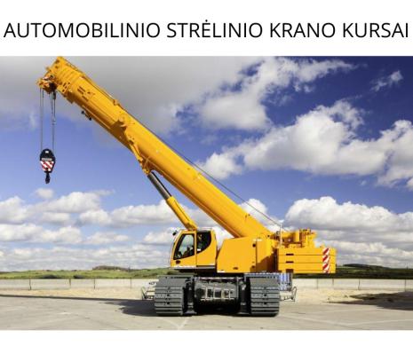 Automobilinio strėlinio krano operatoriaus modulinė profesinio mokymo programa-0
