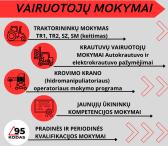 Kviečiame registruotis į mokymus:-0
