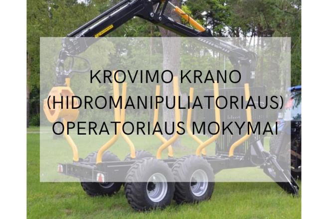 Krovimo krano (hidromanipuliatoriaus) operatoriaus modulinė profesinio mokymo programa-0