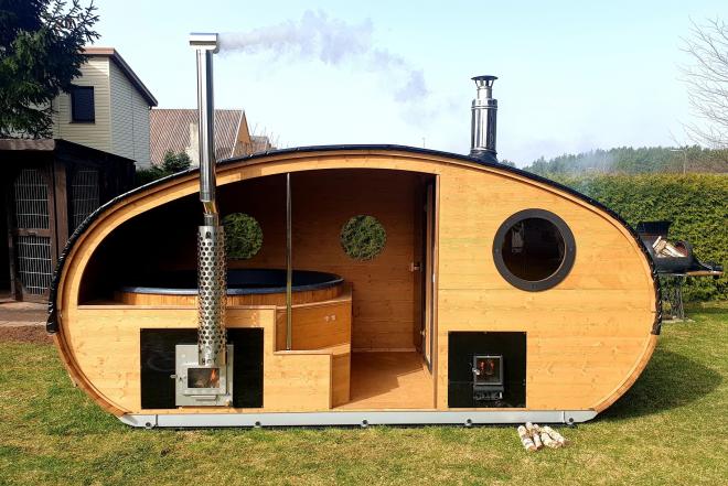 Lux Sauna - Nuoma 2in1 - Pirtis ir Kubilas - Ignalina-0