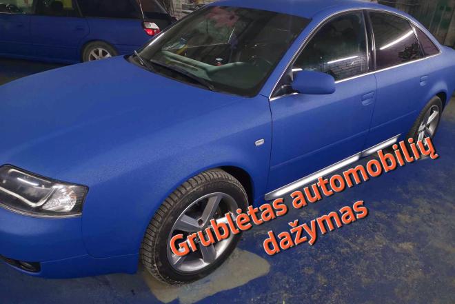 Grublėtas automobilių dažymas-0