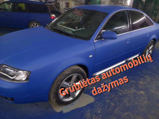 Grublėtas automobilių dažymas-0