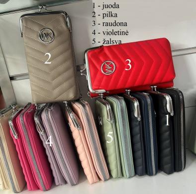 Moteriškos piniginės su dėklu telefonui arba akiniams-1