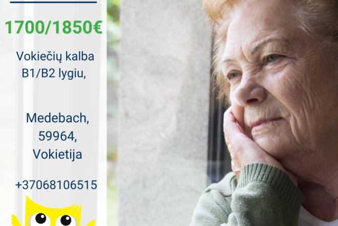Ieškoma slaugytojo asistentė darbuo Vokietijoje-0