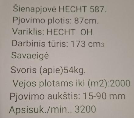 HECHT žirklinė žolepjovė-1