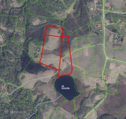 Parduodami trys sklypai vienas šalia kito Molėtų raj. Mackonių k. 6,37 ha.-1