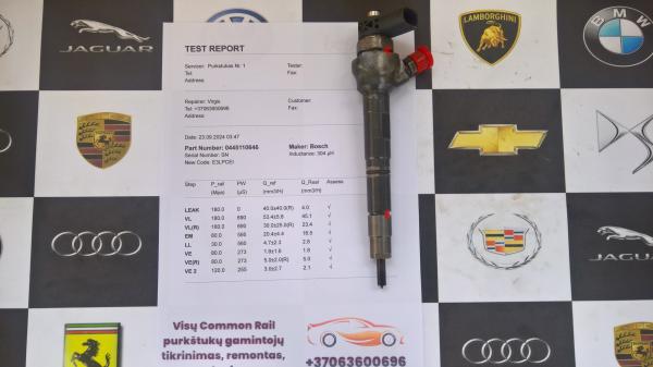 Kuro purkštukas Volkswagen-Passat CC. 0445110646-0