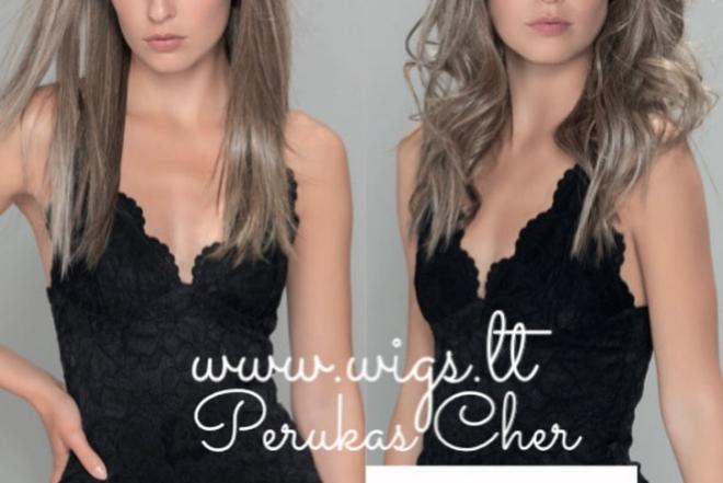 Naturalus perukai, Perukai Ellen Wille, Vokiški perukai wigs.lt-0