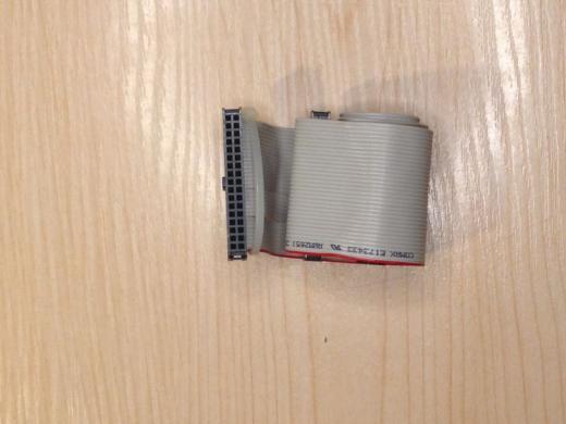 FDD Flopy Drive Disk diskelių skaitytuvas ir IDE laidai-4