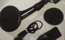 Mikrafonas USB Condenser su stovu 1.5m-3