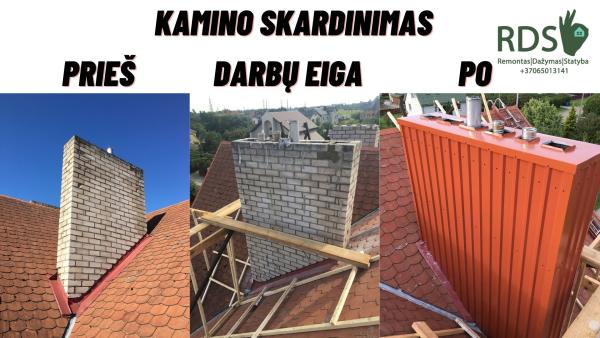 Skardinimas, skardinimo darbai-4