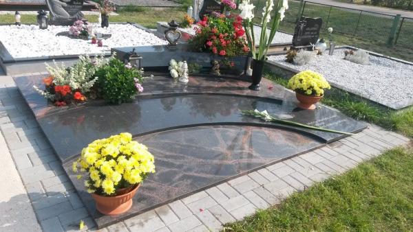 Paminklai, paminklų gamyba, kapų tvarkymas, plokštės kapams-4