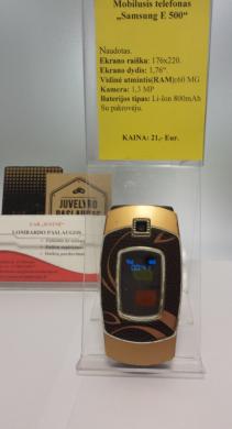 Mobilusis telefonas " Samsung E500"-3