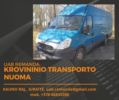 Krovininių mikroautobusų nuoma-2