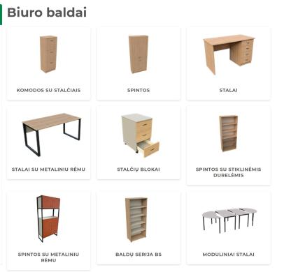 Vadovo kabineto baldai. Biuro baldų gamyba-4