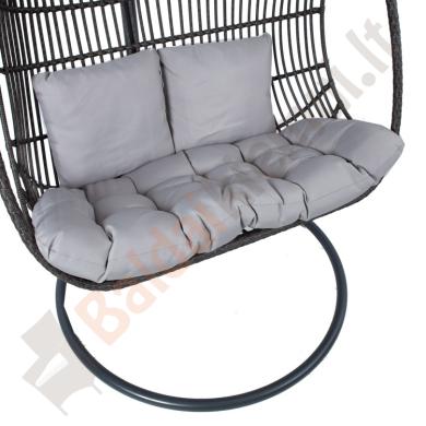 Kabanti kėdė CHESTNUT dviejų vietų su minkšta dalim 120x75,5xH193cm-3