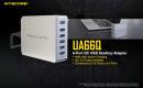Nitecore UA66Q 6 lizdų USB įkroviklis - maitinimo adapteris-4
