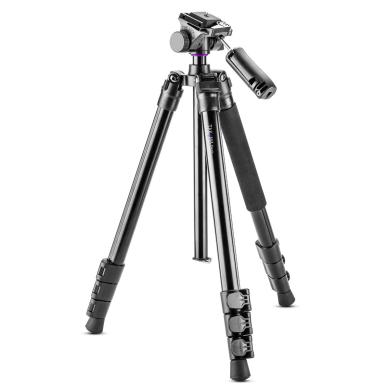 Panasonic HC-X1500 4K Pro Camcorder, Bundle with Takama 66 3 Section Video Tripod with Fluid Head-3